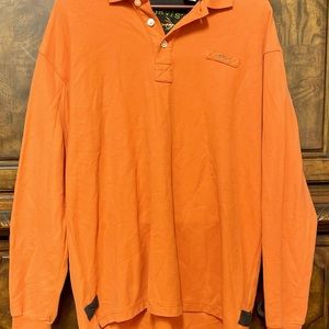 Men’s Orvis Classic Long Sleeve Polo -Size Large VSU
